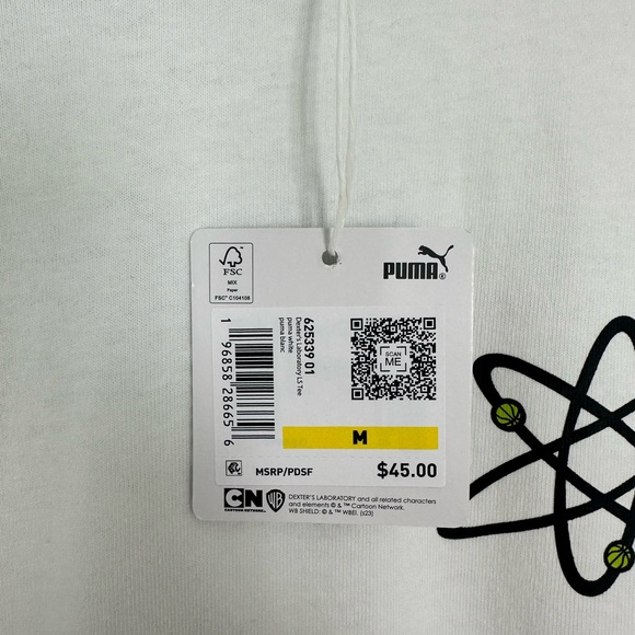 PUMA X DEXTER'S LABORATORY MEN'S BASKETBALL LONG SLEEVE TEE - Picture 3 of 6